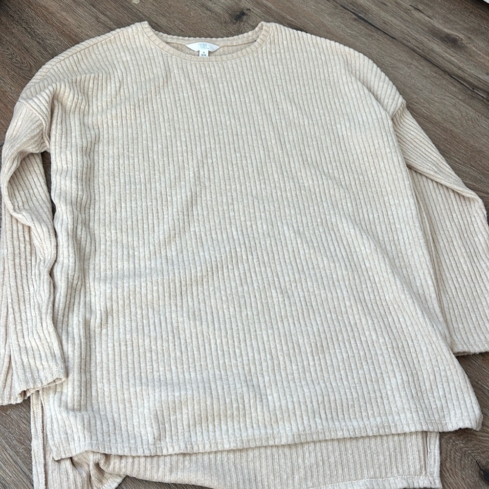 Plush, tunic length tee